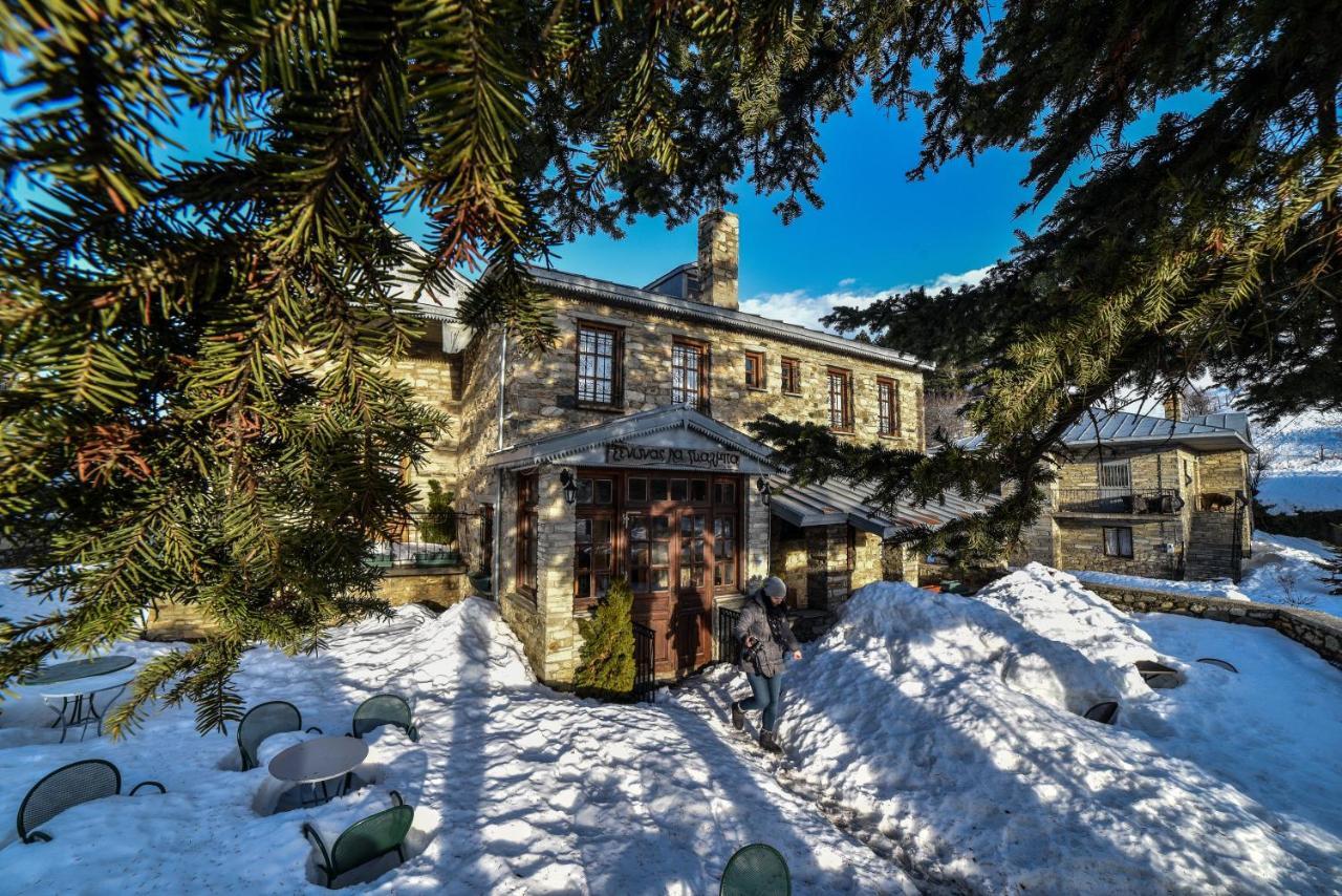 La Galba Hotel Nymfaio Exterior photo